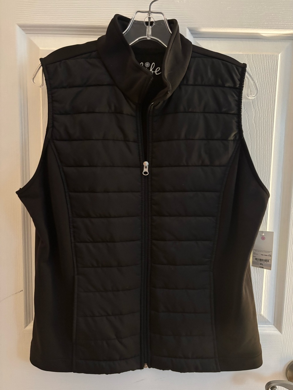 Black Quilted Women’s Vest - NWT